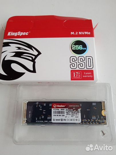 Жесткий диск SSD M.2 256 Гб Kingspec NE