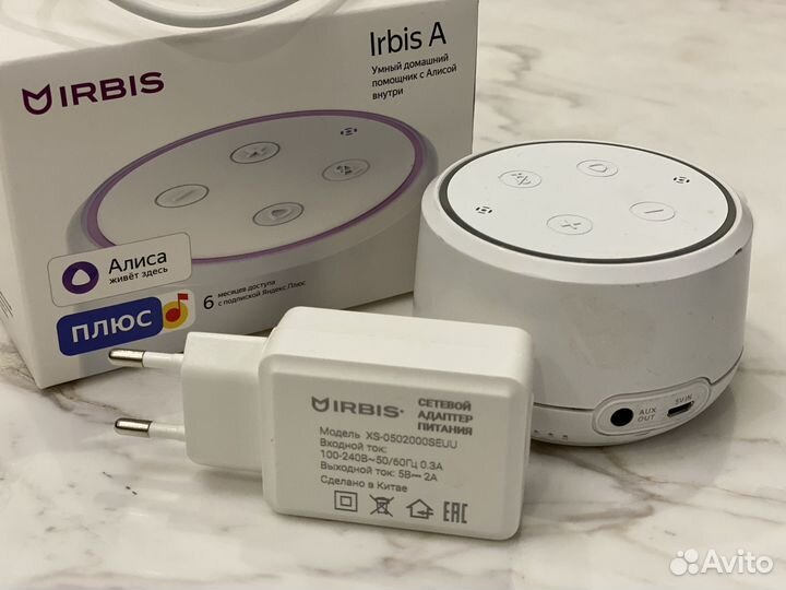 Умная колонка irbis с алисой