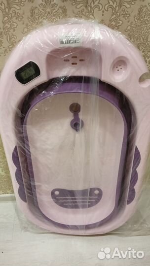 Детская ванночка для купания складная