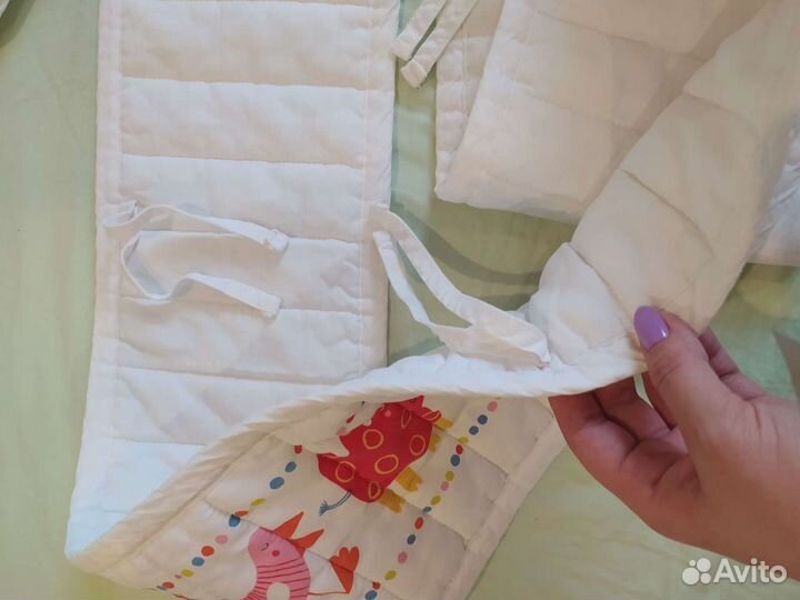 Бортики в детскую кроватку