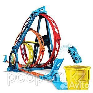 Hot wheels тройная петля