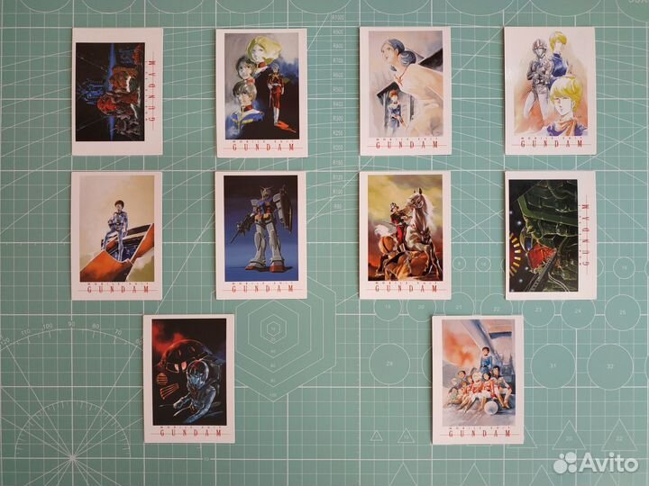 Коллекционные карточки Gundam