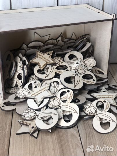 Лазерная резка заготовок для творчества