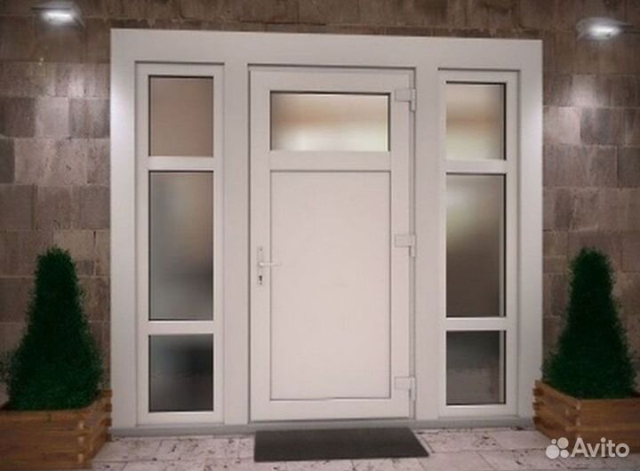 Пластиковые двери на заказ