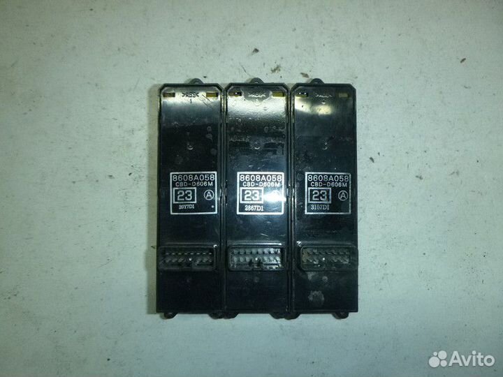 Блок управления стеклоподъемниками mitsubishi lanc