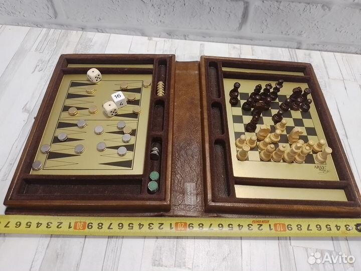 Шахматы нарды магнитные дорожные Германия