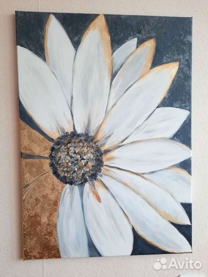 Картина Цветок 50 на 70