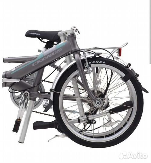 Складной велосипед Cronus Nova 2 почти новый, алюм