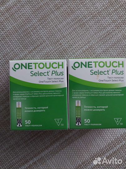 Тест полоски one touch select plus