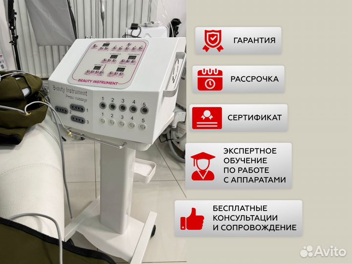 Аппарат для прессотерапии и инфракрасного прогрева