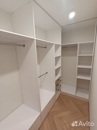 Гардеробная на заказ от производителя