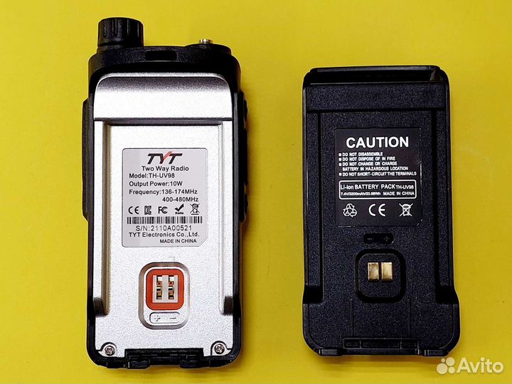 Рация TYT TH-UV98 (2 диапозона)