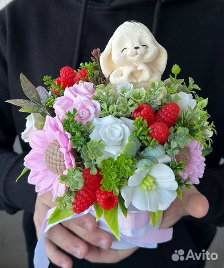 Розы из мыла от magic soap and flowers