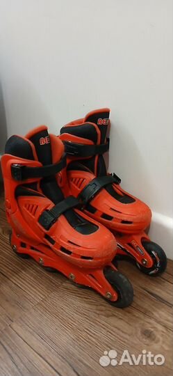 Роликовые коньки reaction galaxy3 32-35 размер