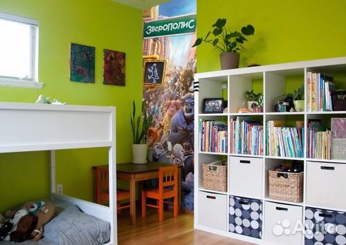 Фотопанно Зверополис размер 100 на 300