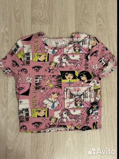 Укороченная футболка