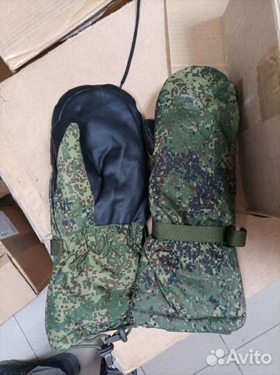 Варежки армейские старого образца