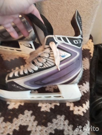 Коньки хоккейные ссм 42.5 размер