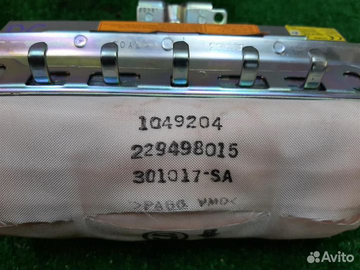 Подушка безопасности в торпедо Subaru Impreza GE