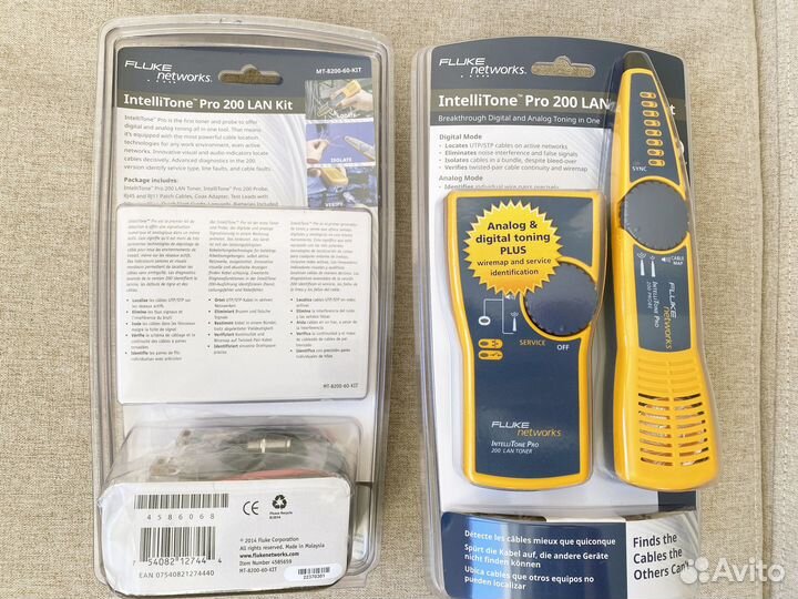 Fluke networks, Netally. Разные новые приборы