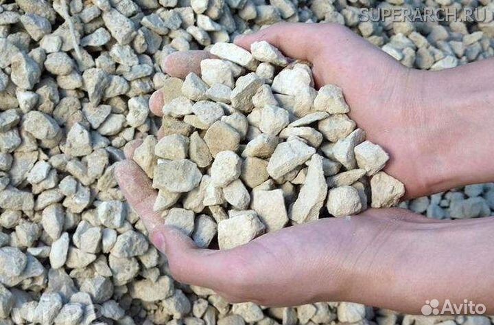 Щебень доломит.Доставка
