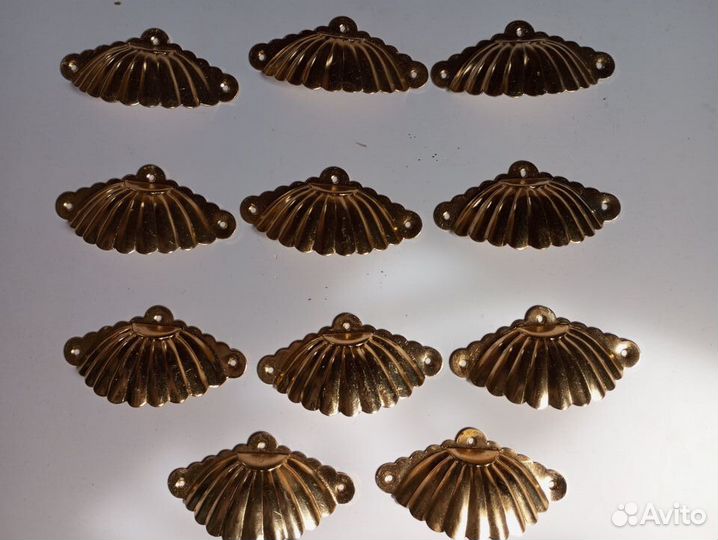 Ручка мебельная ракушка СССР