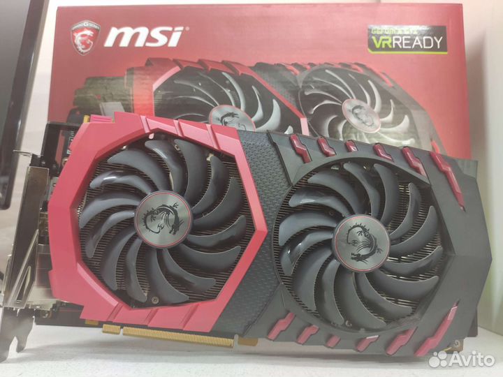 MSI GTX1080 8гб Gaming X (есть обмен)