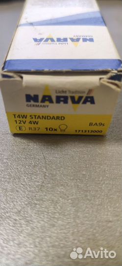 Автомобильная лампа Narva T4W