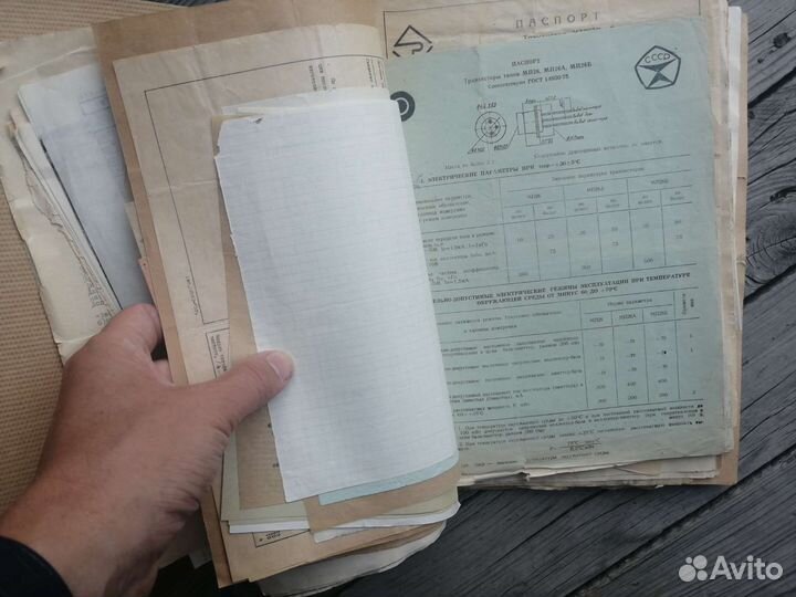 Паспорта на электронику