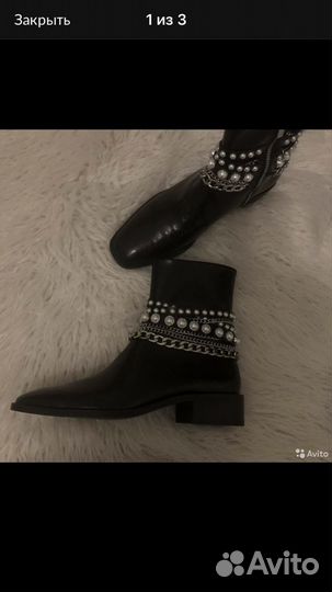 Ботиночки новые Zara