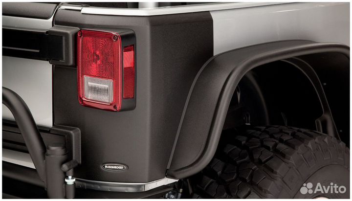 Защита заднего угла для Jeep Wrangler JK (2door)