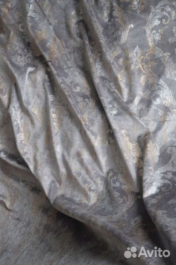 Бархат на шторы мебель Rubelli натуральный Италия