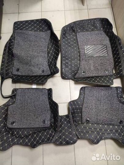 Коврики в салон 3D эко кожа Subaru Forester SG 200