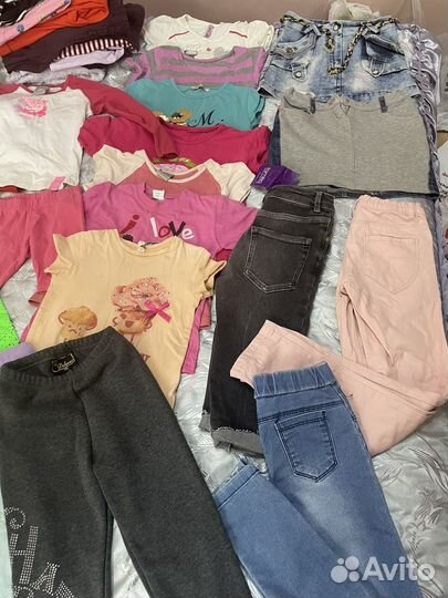 Вещи пакетом на девочку 6-7 лет