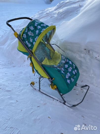 Коляска санки Nika kids умка