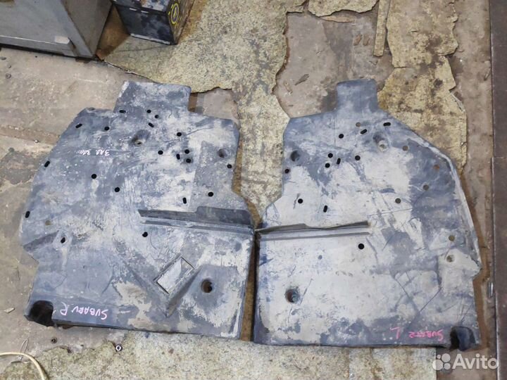 Защита бензобака Subaru Tribeca