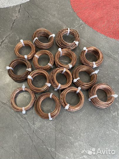 Медная моножила, антикварная 19 века