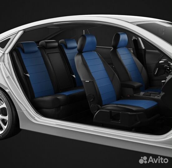 Чехлы на сиденья Ауди А3 с 2003-2013г