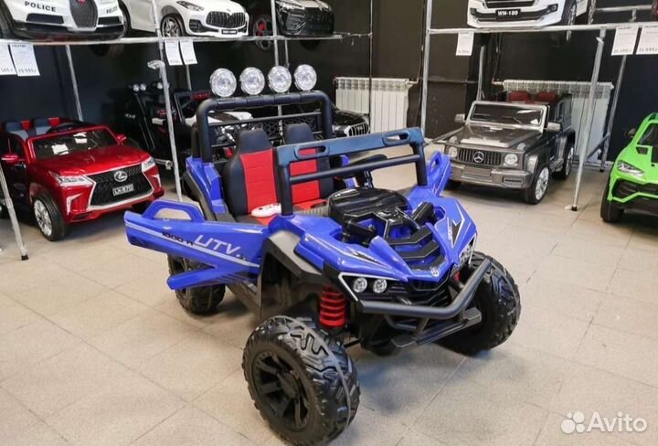 Детский электромобиль багги двухместный