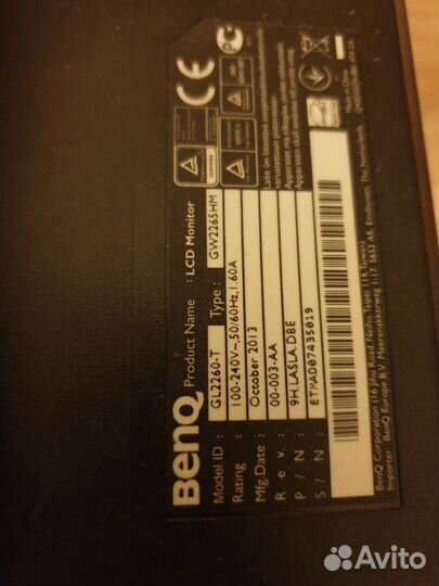 Монитор Benq 21.5