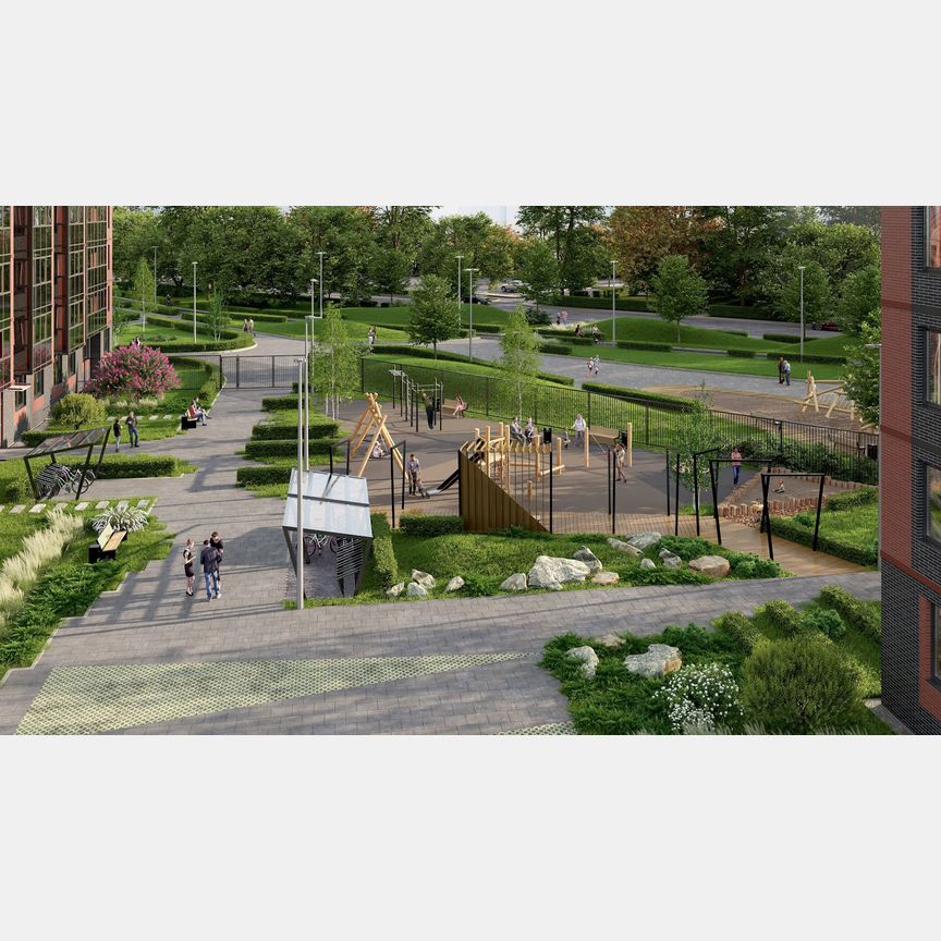 2-к. квартира, 50,4 м², 6/23 эт.