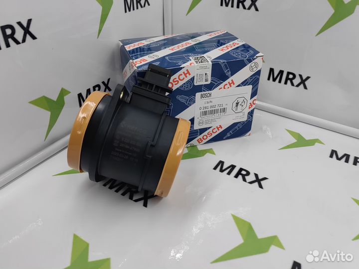 Датчик массового расхода воздуха 0281002721