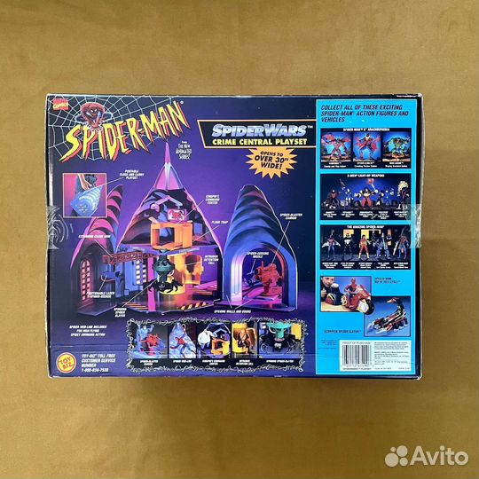 Плэйсет Kingpin Crime Central Spider-Man Toy Biz