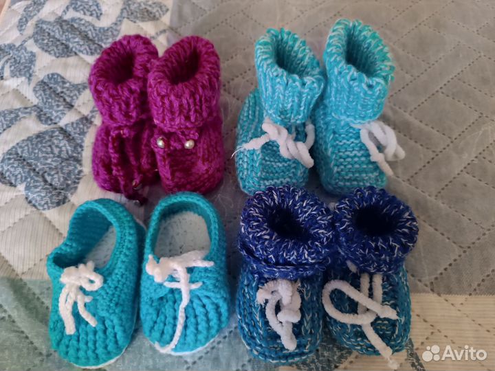 Вязаные вещи на кроху