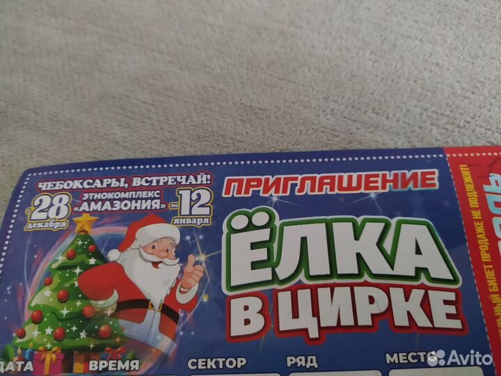 Билет в цирк