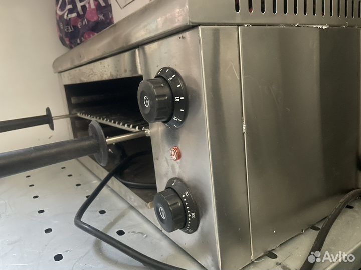 Гриль-саламандра Gastrorag AT-936E стальной