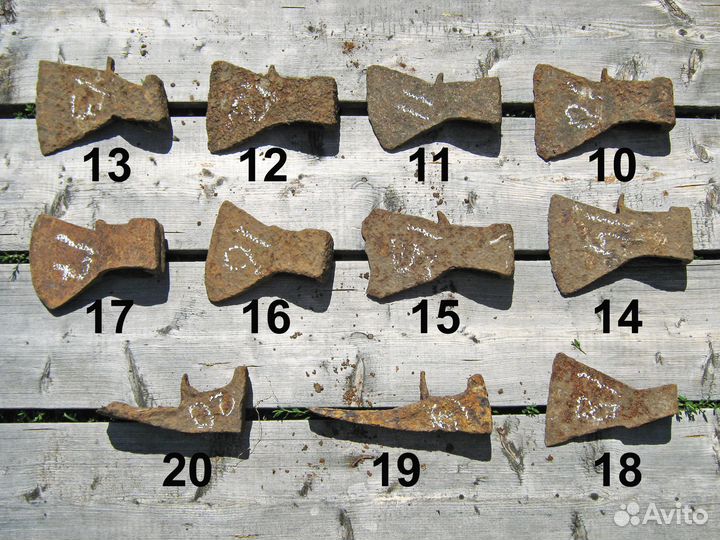 Топоры старинные с копа, под восстановление