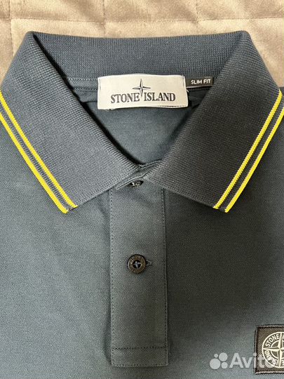 Поло длинный рукав Stone Island оригинал