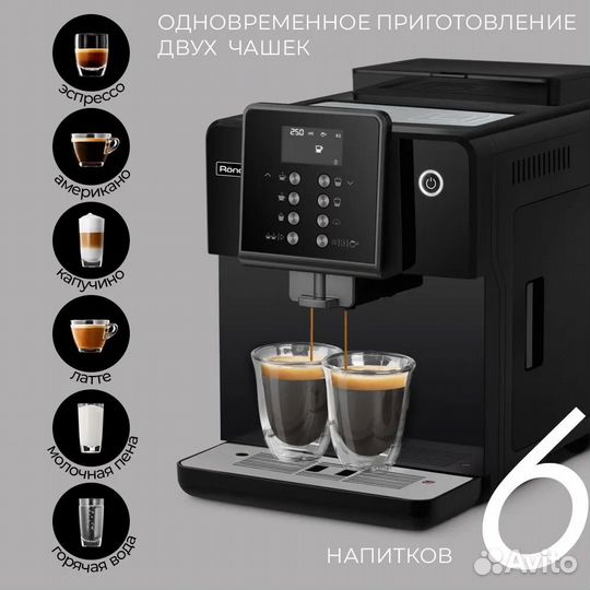 Автоматическая кофемашина Rondell 1107