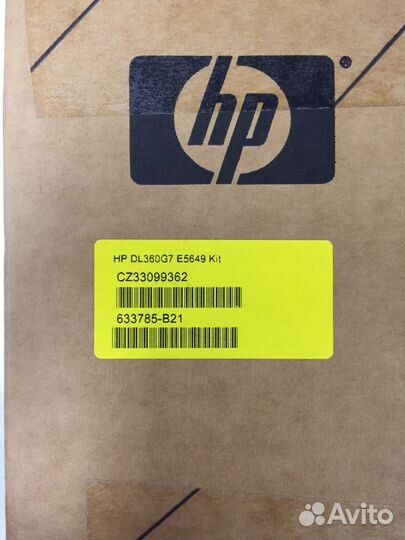 Процессор Intel xeon E5649 slbz8 / 633785-B21